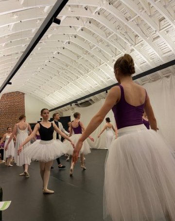 Quadrille de danse classique